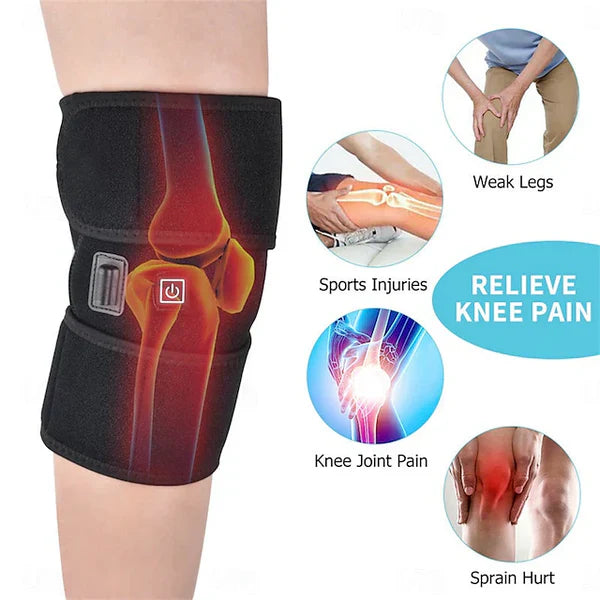 Electric Heating Knee Pad – Adjustable Heated Wrap for Pain Relief and Comfort